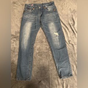 🔌 Vintage Joey Super T True Religion Jeans/ Size:36